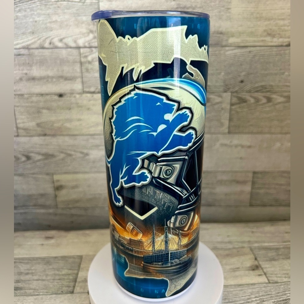 Detroit Lions 20oz Stainless Steel Tumbler